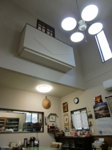 リビング吹抜け