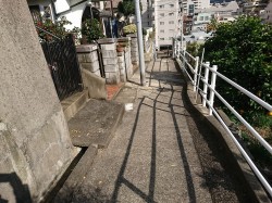 前面道路