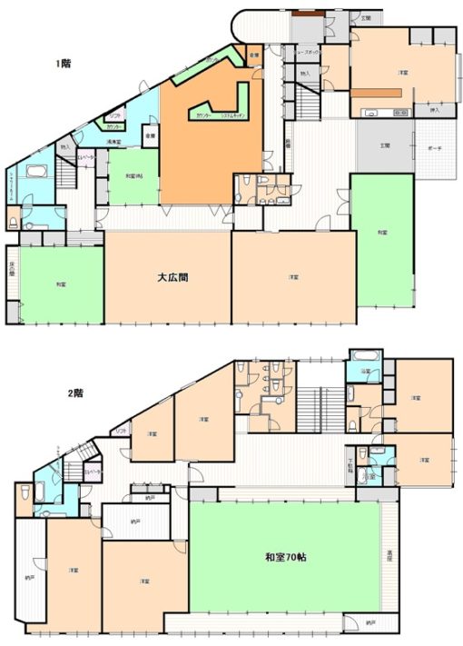 元は結婚式場、それを〇〇へ。