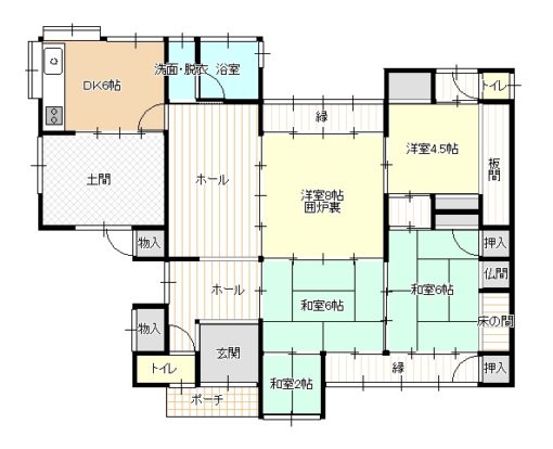 日本昔話に出るような家