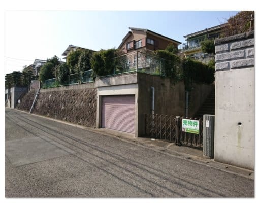 小江原NTで建築条件なし更地