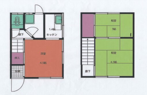 利便性の良い立地に建つ売アパート