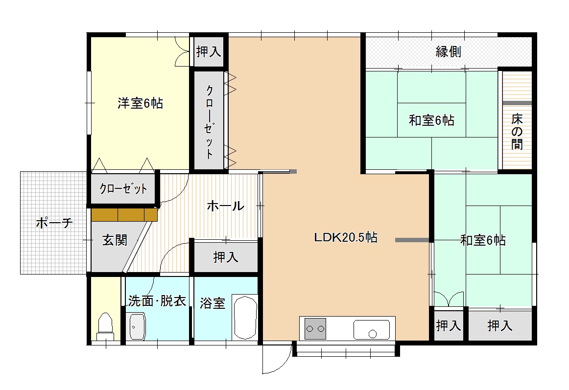 のんびりできる太陽光発電付エコ住宅♪