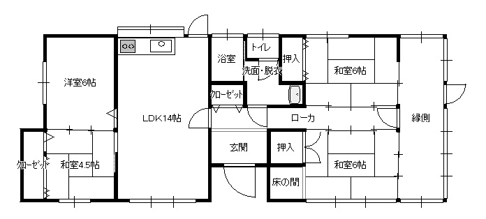 (間取)