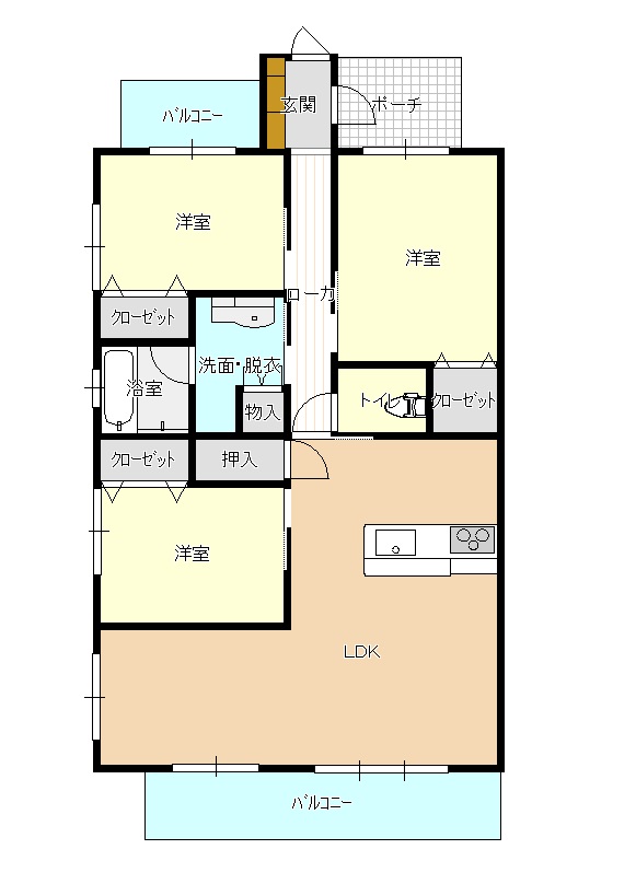 間取図(間取)