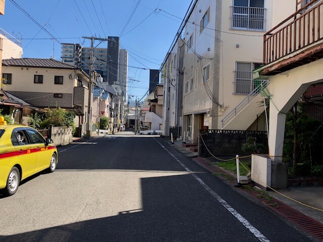 前面道路