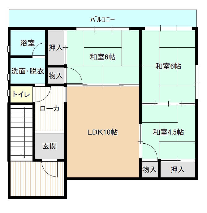 (間取)